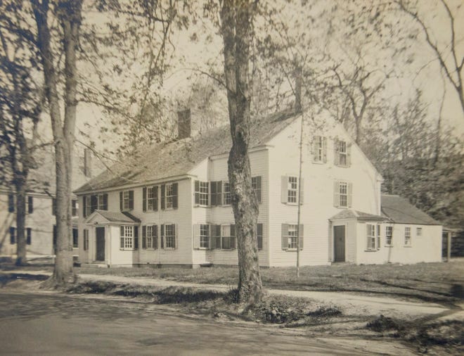 A 1937 photograph of the Jonathan Ball House on Lexington Road. Courtesy Photo