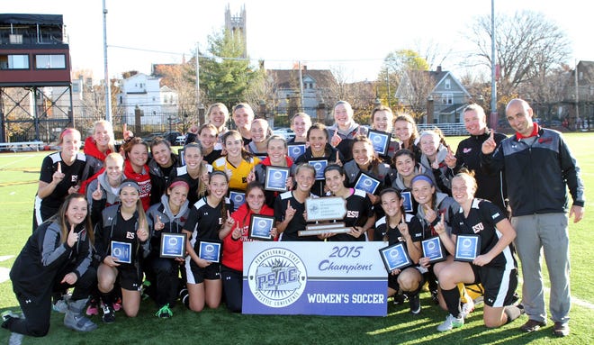 The Warriors defeated Edinboro 2-1 in overtime on Sunday to clinch their second consecutive PSAC championship at Gannon University. (Photo provided)