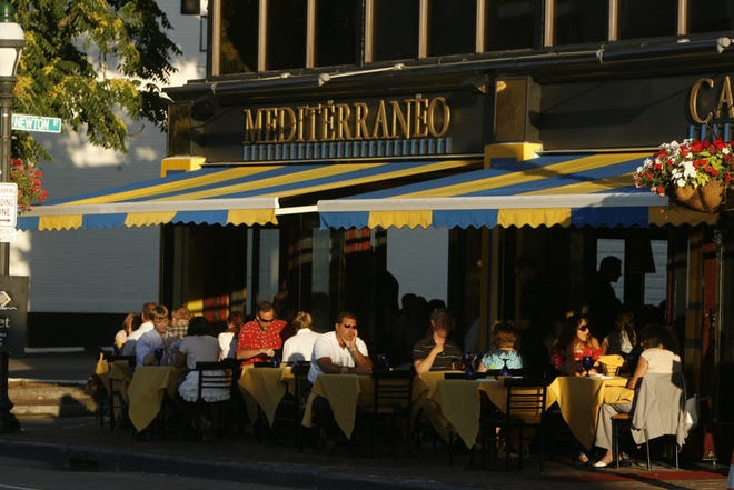 The scene at Mediterraneo in 2010. The Providence Journal, file / Kris Craig