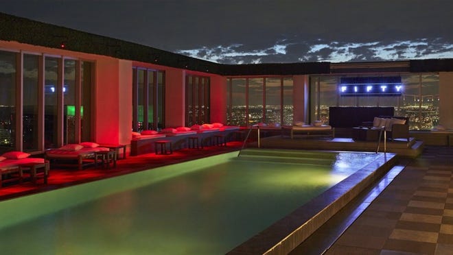Those who book the Viceroy Miami’s Bond package can party 50 floors up in the hotel’s swanky 50 Ultra Lounge. Contributed