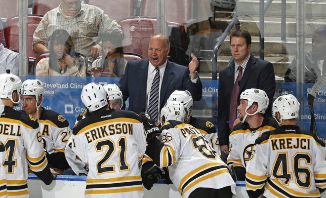 Claude Julien is hoping his Bruins can get untracked on home ice starting Thursday against Colorado.