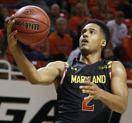 Melo Trimble's decision to return to Maryland after averaging 16.2 points, 3.9 rebounds and 3.0 assists helped elevate the Terrapins to national title favorites.