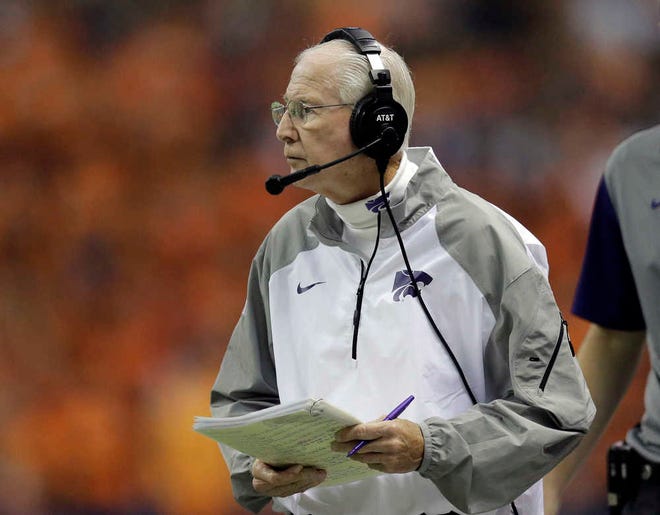 Kansas State coach Bill Snyder and the Wildcats will play Saturday at Texas Tech.