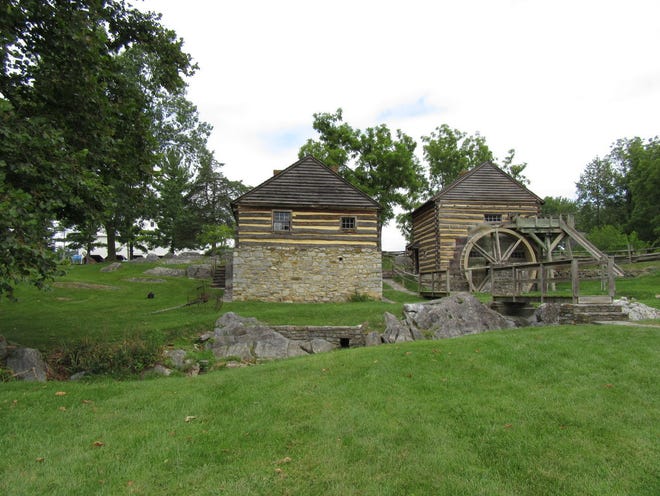 The blacksmith shop at the McCormick Farm is where Cyrus McCormick and his brothers developed the first reaper, a tool that changed the face of agriculture.