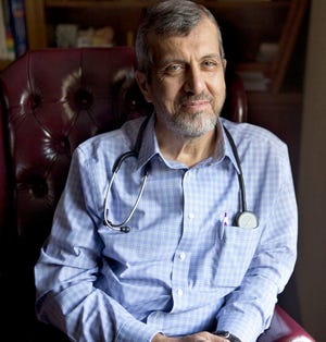 Local pediatrician Dr. Yahia Rahim has been donating his time to assist with the Syrian refugee crisis.