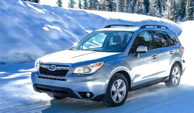 Subaru redesigned its compact five-passenger AWD Forester for 2014; for 2016 Subaru has made its EyeSight safety system more affordable. Other updates include new telematics and steering-wheel controls, steering-responsive fog lights, one-touch turn signals, welcome lights, and a PIN Code for access even if the key is locked in the vehicle. 



Photo credit: Subaru