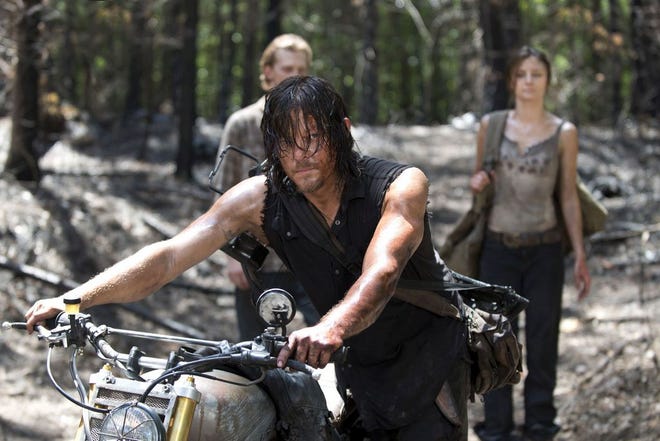 Daryl lost his bike ... for now.