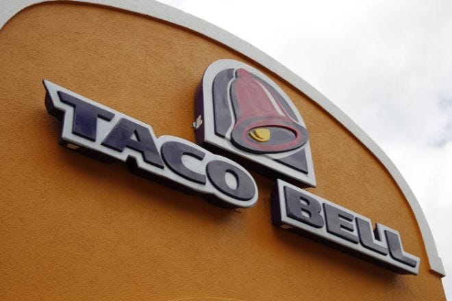 Taco Bell has more than 6,000 restaurants.