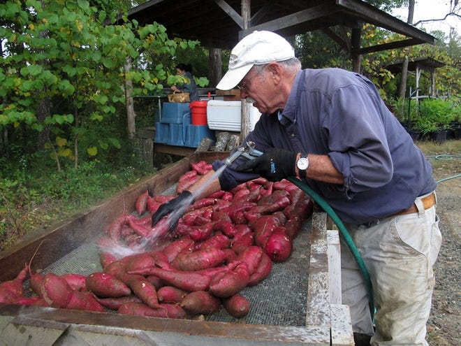 Redbud Farm owner Clay Smith, 70, is among a rapidly declining group of small farmers.