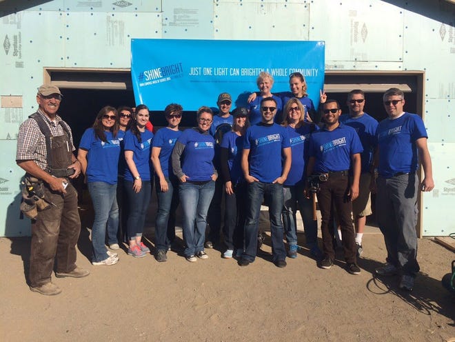 BBVA Compass volunteers joined Habitat for Humanity on Oct. 29 in Stockton as part of its second annual Week of Service, an initiative offering employees community volunteer opportunities across 27 markets.
