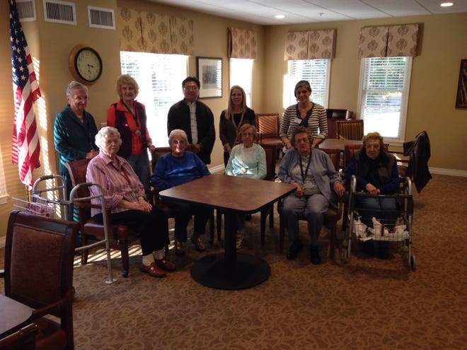 Representatives from Private Home Health Care and Tai Chi Acupuncture and Wellness discussed fall prevention and tips on improving balance. Courtesy Photo