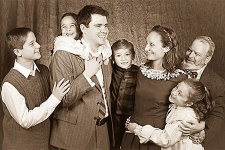 The story of George Bailey (Tim Moran) and his family continues in "It's a Wonderful Life" at the Kelsey Theatre through Sunday.