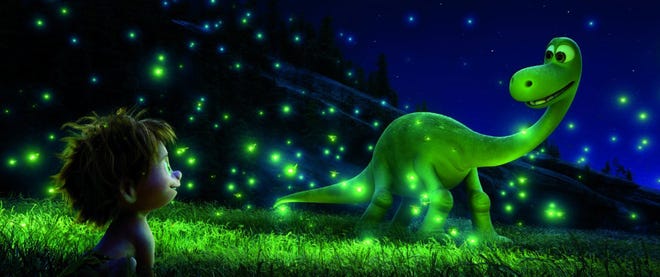 A scene from "The Good Dinosaur." (Pixar)