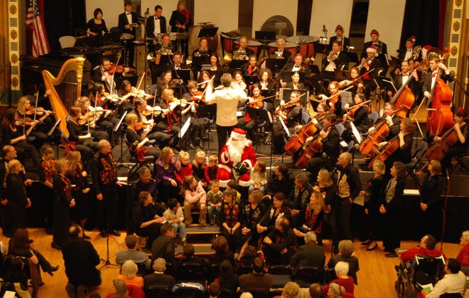 Pictured is a Holiday Pops concert. Courtesy Photo