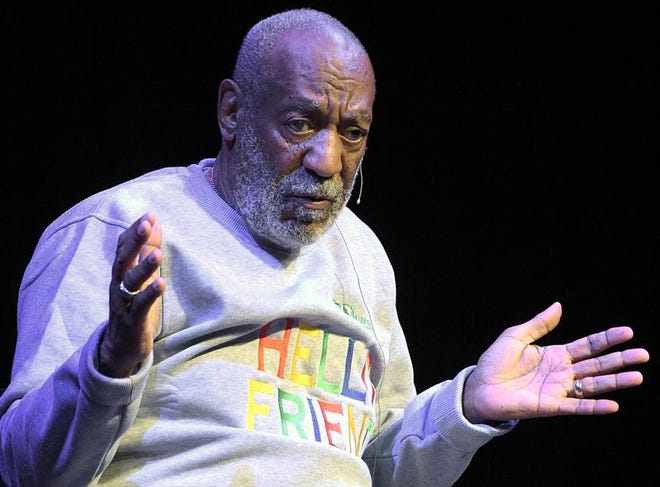Comedian Bill Cosby performs during a show in Melbourne, Florida, on Nov. 21, 2014. File Photo/The Associated Press
