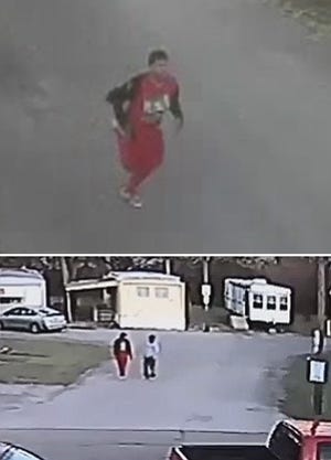 Images from surveillance video of the suspects in the shooting death of Glen Stepp.