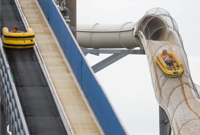 Eleven people have filed lawsuits in Winnebago County in connection with injuries they say were caused by the Splash Blaster at Magic Waters Waterpark in Rockford. RRSTAR.COM FILE PHOTO
