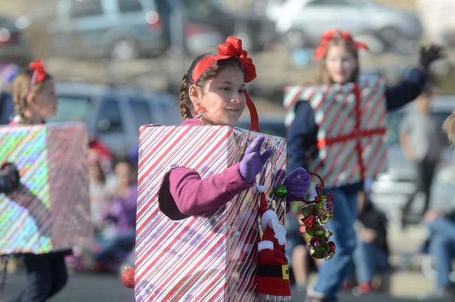 Girl Scout Troop 166 participates in Victorville's annual Christmas Parade on Saturday morning. 

David Pardo, Press Dispatch
