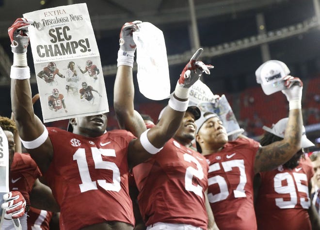 Alabama will be the only program to play in both College Football Playoffs.