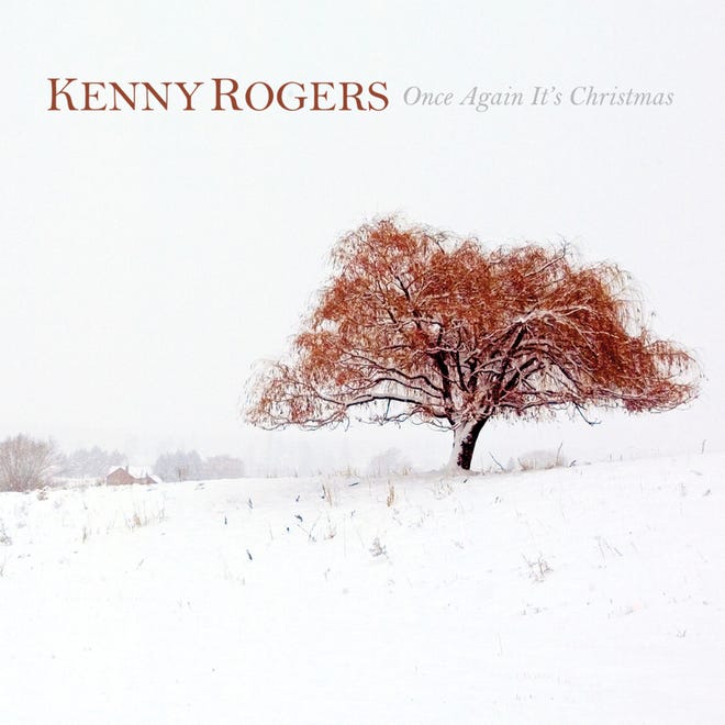 This CD cover image released by Warner Music Nashville shows, "Once Again It's Christmas," by Kenny Rogers. The 77-year-old crooner recently announced his retirement and farewell tour, so this mix of mostly classic carols with traditional arrangements is one fans will savor. (Warner Music Nashville via AP) ORG XMIT: NYET431