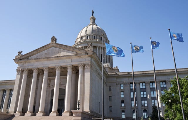 The Oklahoma Capitol in Oklahoma City is shown in an undated photo. (mj0007/iStock/Thinkstock)