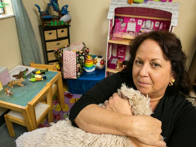 Child therapist Renee Nilson, who works with Baby Court, is shown in her office in The Centers.
