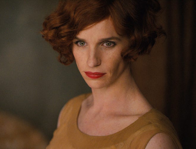Eddie Redmayne seems to have no trouble passing as a woman in “The Danish Girl.” Credit: Focus Features