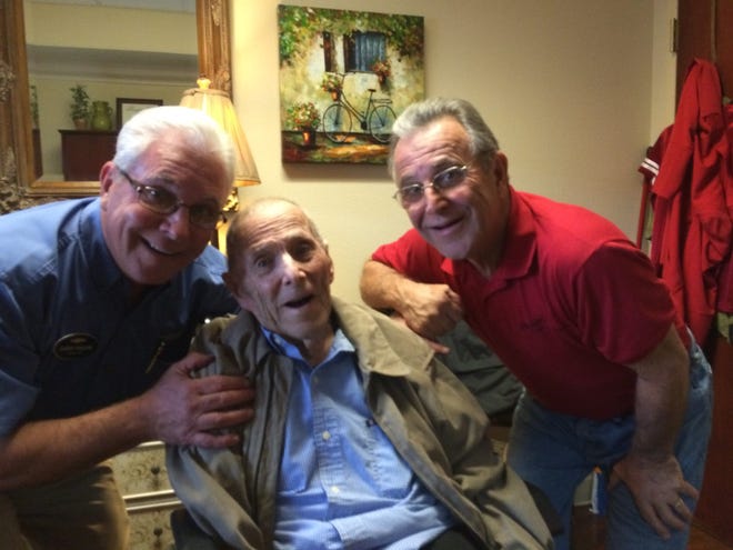 Garry, Guido and Fred Pardini. LORI GILBERT/THE RECORD