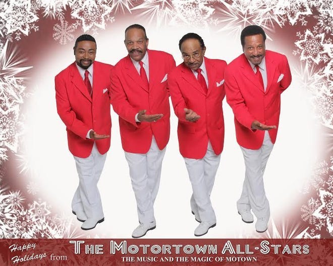 The Motortown All Stars, from Left, are Condido Lomax, George Wilson, Dave Finley and Charles Franklin. The group will perform Saturday in Clermont. SUBMITTED