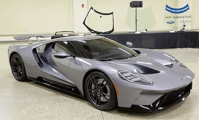 Ford is using Gorilla Glass in the windshield of its new GT sports car.