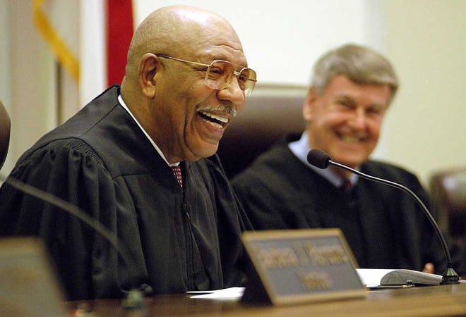 Leander J. Shaw Jr. was the Florida Supreme Court's first African-American chief justice. He died Monday at 85.  Associated Press