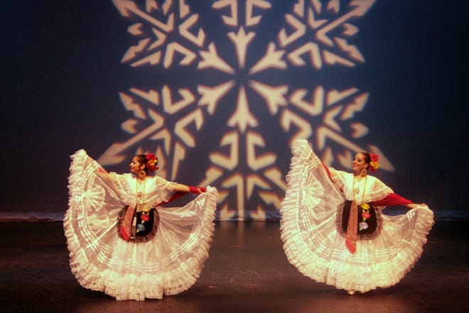 Ballet Folklorico de Frank Zapata will perform Friday at San Joaquin Delta College. COURTESY PHOTO