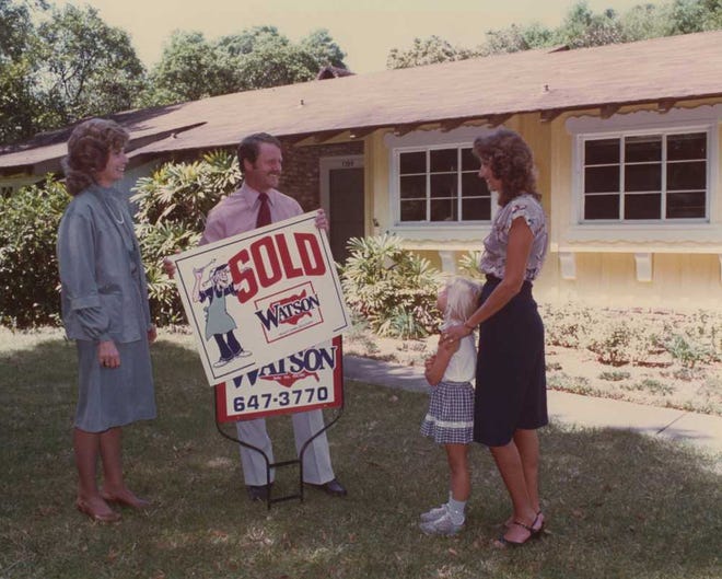 Special for Homes THIS PHOTO APPEARED IN AN AD FOR WATSON REALTY CORP. IN THE 1980S. THE COMPANY CELEBRATED ITS 50TH ANNIVERSARY ON DEC. 16.