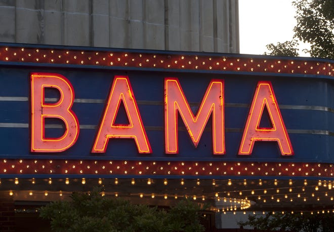 Bama Theatre in downtown Tuscaloosa. (Robert Sutton / The Tuscaloosa News)