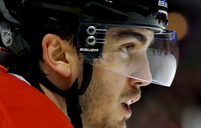 Chicago Blackhawks defenseman Trevor van Riemsdyk is a big reason why Chicago is once again among the top teams in the Western Conference at the NHL's Christmas break after a so-so start to the season. (AP Photo/Nam Y. Huh, File)