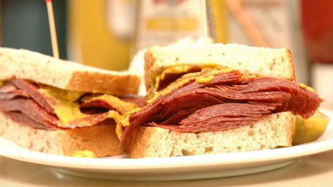 A hard salami sandwich from TooJay's. (Contributed)A hard salami sandwich from TooJay's.
