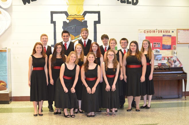 The Manfield High School Select Choir is one of eight school choirs chosen to compete on WGBh's "Sing That Thing!".

Courtesy photo