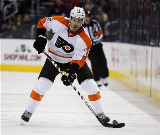 Michael Del Zotto missed his first game of the season on Sunday night.