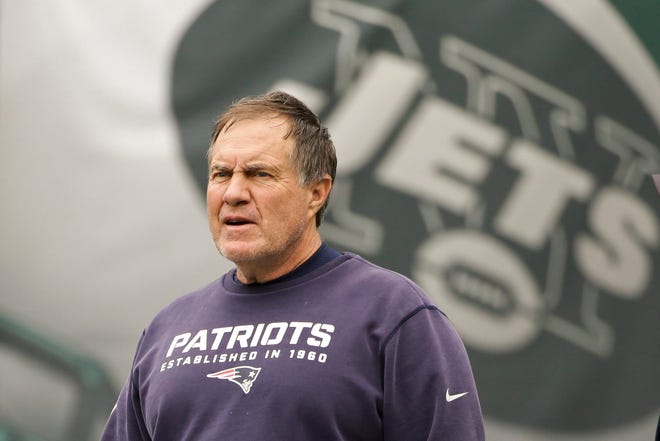 New England coach Bill Belichick told his players that if his team won the overtime toss, the Patriots would kick off. The Associated Press