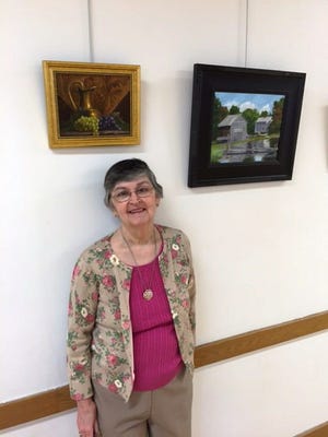 Wilmington resident Joan O'Hearn will display her artwork at Wilmington Memorial Library, 175 Middlesex Ave., in the conference room. Her show will be available for viewing to the public for the next two months. Stop by the library to see O’Hearn’s paintings. Courtesy photo