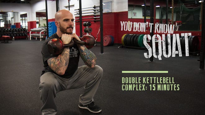 Rick Daman, owner of Daman's Strength Training in Beaver, breaks down a variety of strength training exercises every week. Today he teaches another kettlebell complex variation that only takes 15 minutes complete.
