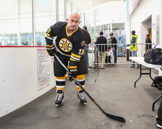 Former Boston Bruins center Ken Linseman, a longtime Hampton resident, will play for the Bruins alumni in Thursday's exhibition game against the Montreal Canadiens alumni at Gillette Stadium in Foxborough, Mass. Matt Parker/Seacoastonline