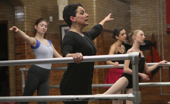 Eva Marie Pacheco, artistic director of Providence Ballet, at her studio in Providence. "I think it's important to make dance accessible to everyone," she says, of bringing dance to inner-city children. 

The Providence Journal/Steve Szydlowski