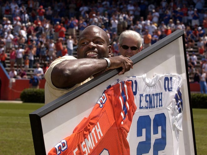 Emmitt Smith had a key role in the Gators' All-American Bowl win in 1988 against Illinois.