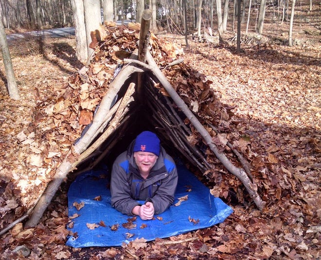 Learn the basics of outdoor survival with Carl Heitmuller at a Jan. 10 program held at the Hudson Highlands Nature Museum. PHOTO PROVIDED