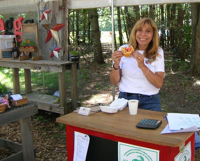 Joanne Harding enjoys bringing together vendors, growers and events to the summer farmer's market at Stone Bridge Farm. COURTESY PHOTO