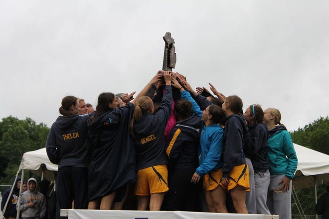 The Pirates girls track team took home their second title in three years this past May.
