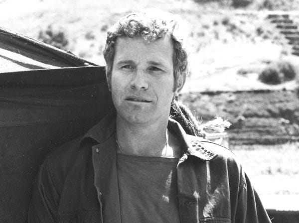 Wayne Rogers poses for a photo in his character of Trapper John McIntyre from the television series “M*A*S*H.”