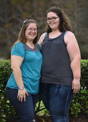 Bob.Self@jacksonville.com Chelsey (left) and Amy Adams are planning a larger, more lavish wedding ceremony.