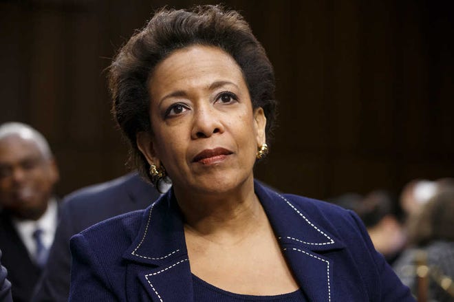 Attorney general nominee Loretta Lynch appears on Capitol Hill in Washington on Jan. 28. Senate leaders announced a deal Tuesday that should clear the way for the long-stalled vote on President Barack Obama's attorney general nominee.